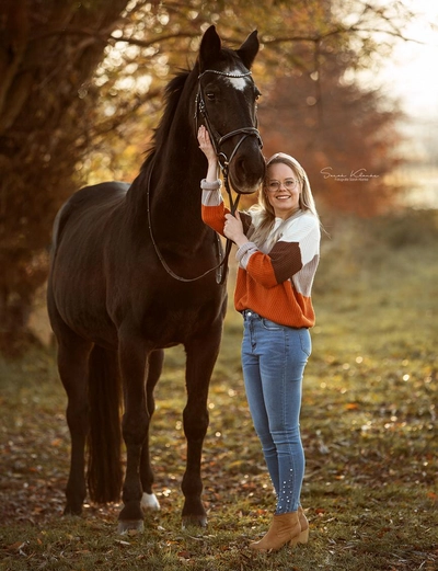 Carina Classen Carina Classen mit Pferd